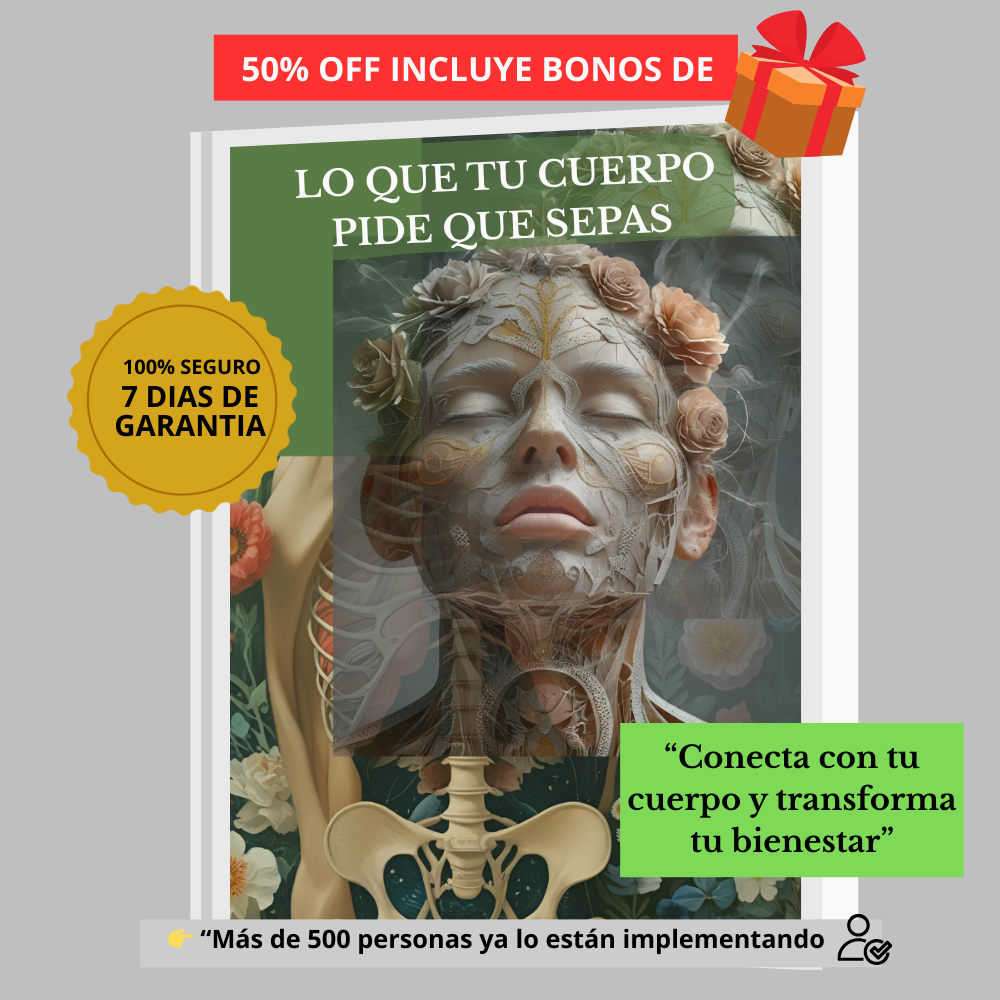 "Lo que tu Cuerpo pide que Sepas" Conoce tus síntomas + Recetario gratis